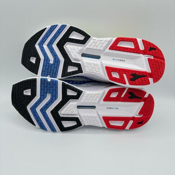 Diadora Mythos Blueshield Volo 3 White Yellow Fluorescent Sneakers Men’s Size 12 - Picture 8 of 8